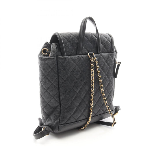 Chanel CC Filigree Matelasse Backpack Black
