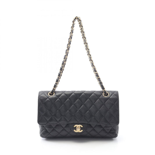 Chanel Caviar Skin Flap Shoulder Bag