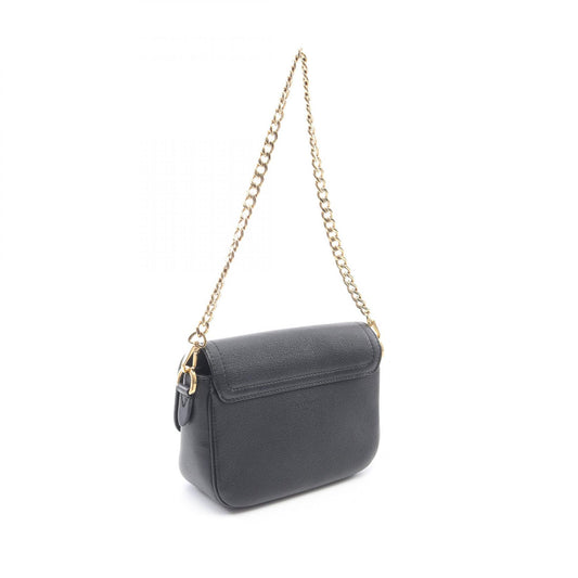 Louis Vuitton Lockme Tender Noir Leather Handbag