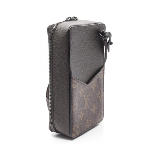 Louis Vuitton Monogram Taiga Phone Box Crossbody Bag M30581