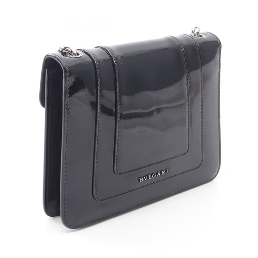 Bvlgari Serpenti Forever Patent Leather Shoulder Bag