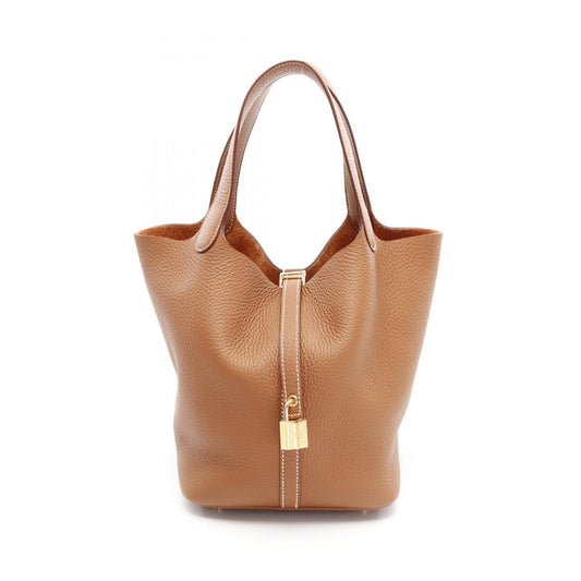 Hermes Picotin MM Handbag Brown