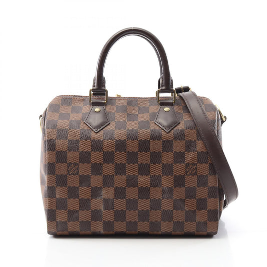 Louis Vuitton Speedy Bandouliere 25 Damier Ebene Handbag N41368