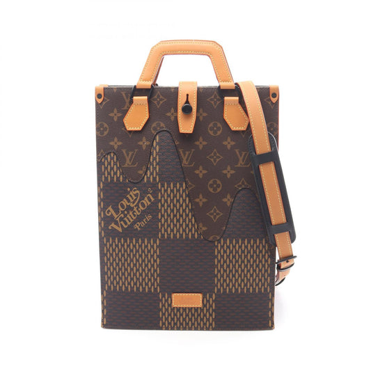 Louis Vuitton NIGO Mini Tote Damier Ebene Monogram Bag