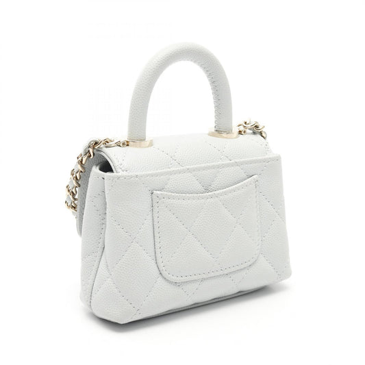 Chanel Coco Handle Mini Shoulder Bag Blue