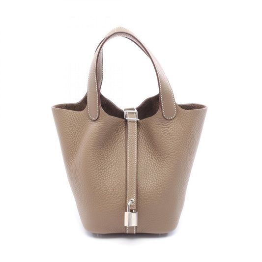 Hermes Picotin Lock PM Leather Handbag