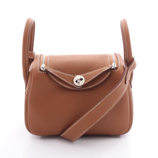 Hermes Lindy Mini Leather Shoulder Bag