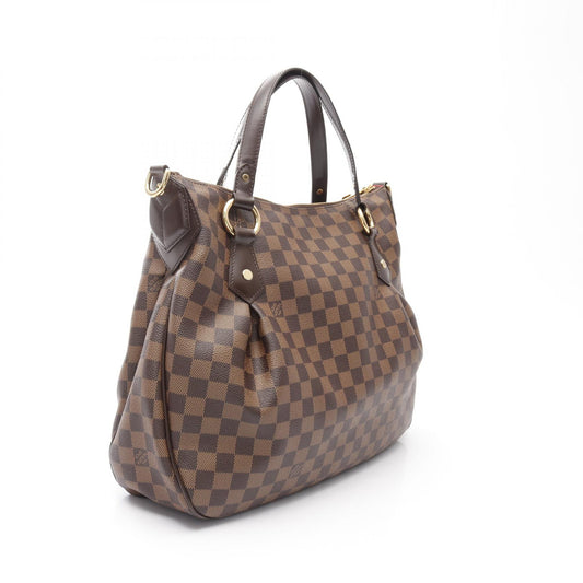 Louis Vuitton Evora MM Handbag Damier Brown