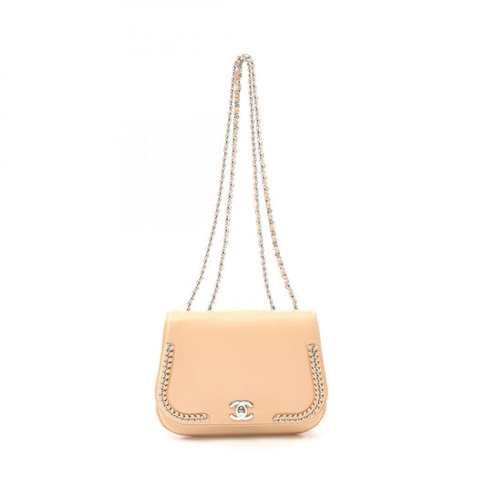 Chanel Leather Coco Mark Shoulder Bag