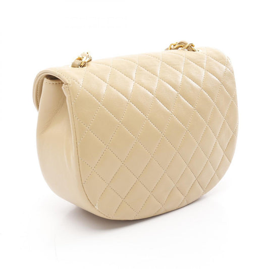 Chanel Lambskin Matelasse Shoulder Bag A1300