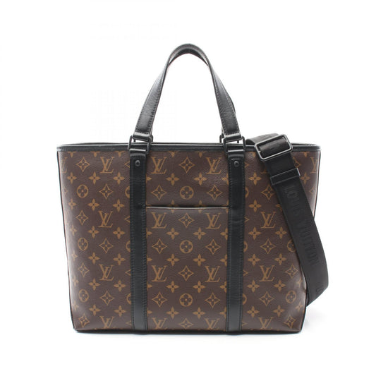 Louis Vuitton Monogram Macassar Weekend Tote Bag M45734