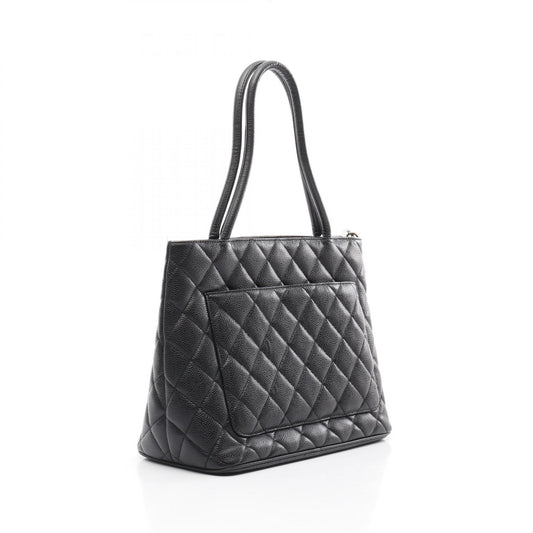 Chanel Leather Grain Calfskin Tote Bag A01804