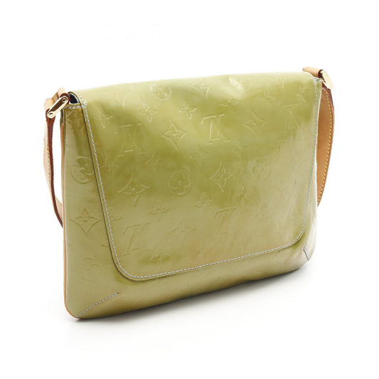 Louis Vuitton Thompson Street Vernis Blue Shoulder Bag