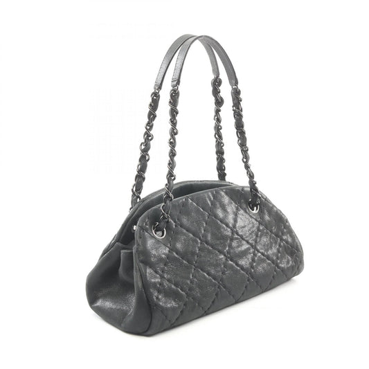 Chanel Mademoiselle Leather Bowling Bag