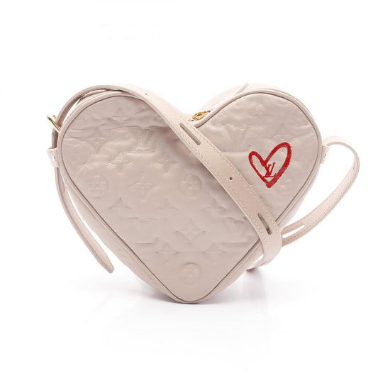 Louis Vuitton Monogram Leather Heart Box Shoulder Bag M58738