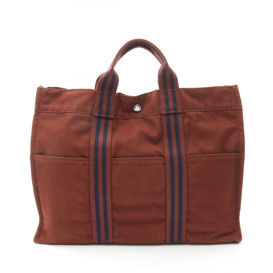 Hermes Canvas Fourre-Tout MM Tote Bag