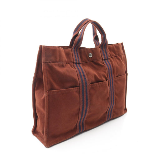 Hermes Canvas Fourre-Tout MM Tote Bag