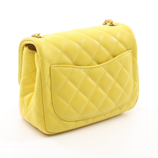 Chanel Lambskin Mini Matelasse Shoulder Bag