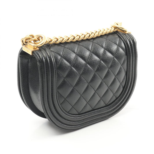 Chanel Boy Small Leather Shoulder Bag