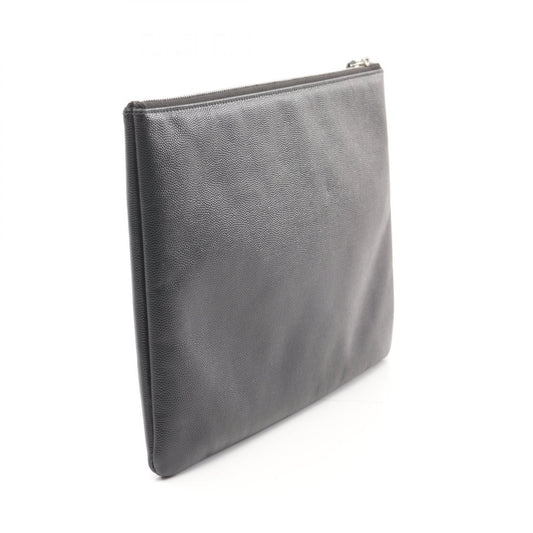 Chanel Caviar Skin Clutch Bag A80802