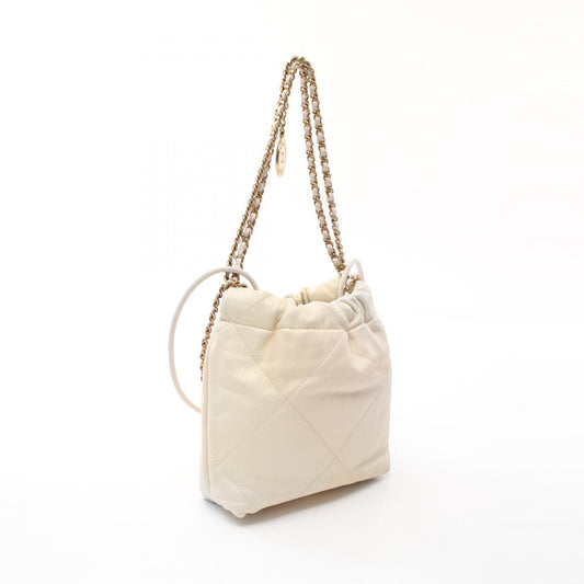 Chanel 22 Mini Leather Shoulder Bag AS3980
