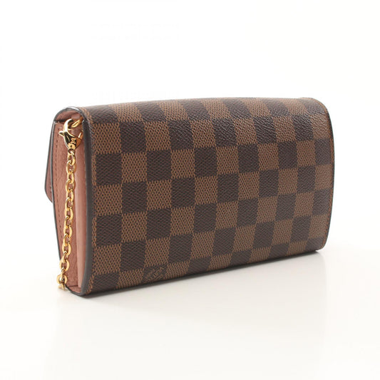 Louis Vuitton Damier Canvas Leather Crossbody Bag N61273