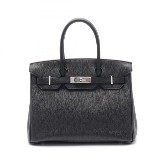 Hermes Birkin 30 Togo Handbag Black