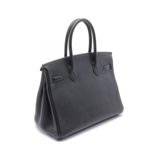 Hermes Birkin 30 Togo Handbag Black