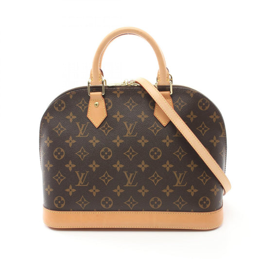 Louis Vuitton Alma Handbag Monogram Brown M53151