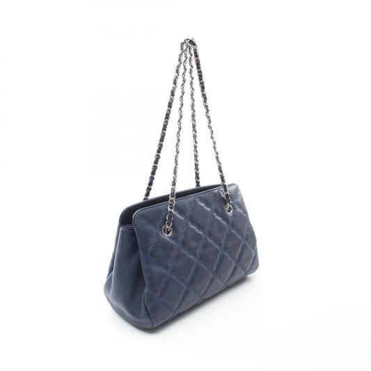 Chanel Lambskin Ultra Stitch Tote Bag