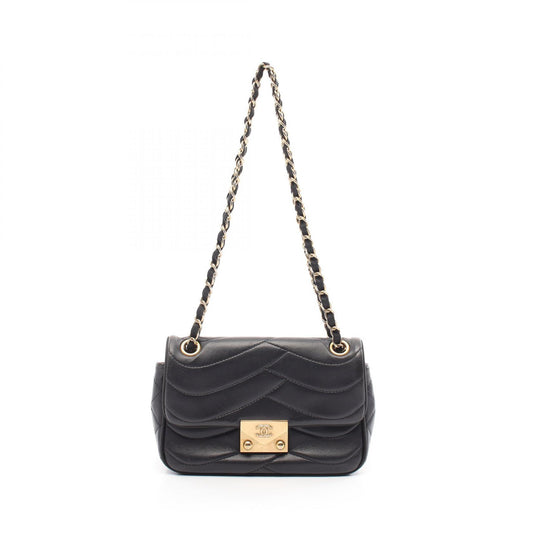Chanel Lambskin Shoulder Bag Black