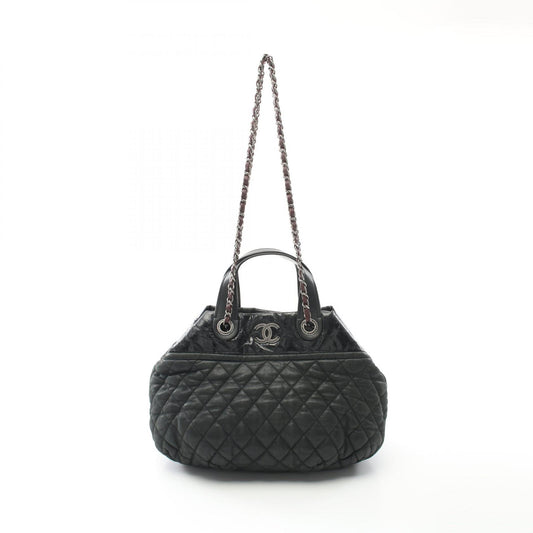 Chanel In The Mix Leather Shoulder Bag A49683