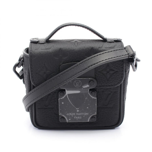 Louis Vuitton Pico S Lock Noir Leather Handbag M83148