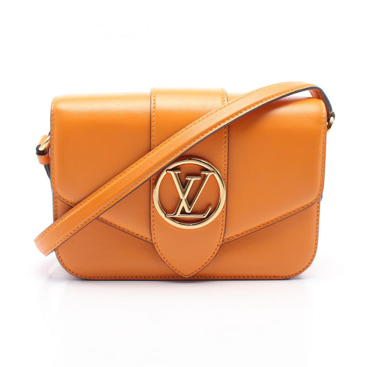 Louis Vuitton LV Pont 9 Leather Shoulder Bag