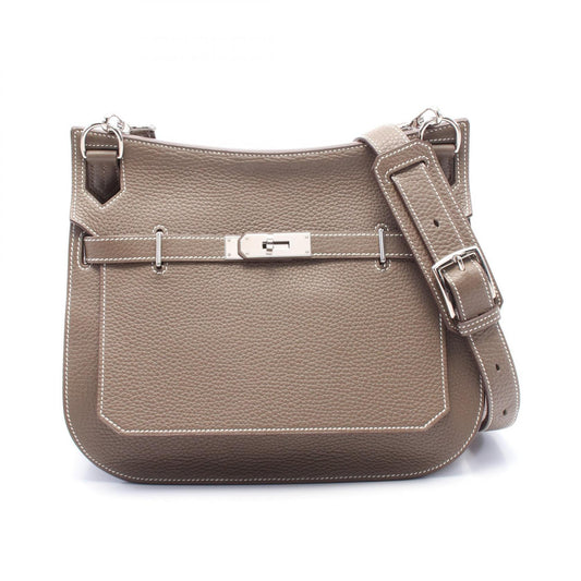 Hermes Jypsiere 28 Etoupe Shoulder Bag