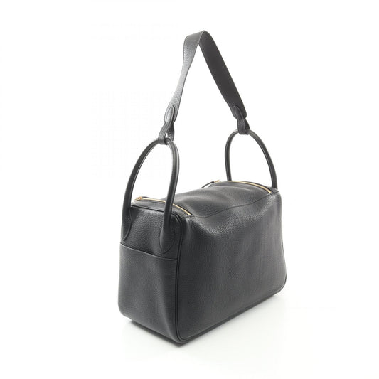 Hermes Lindy 30 Shoulder Bag Black