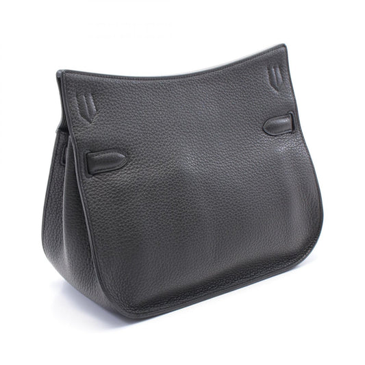 Hermes Jypsiere 28 Shoulder Bag Black