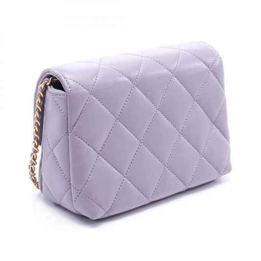 Chanel Matelasse Mini Flap Leather Shoulder Bag