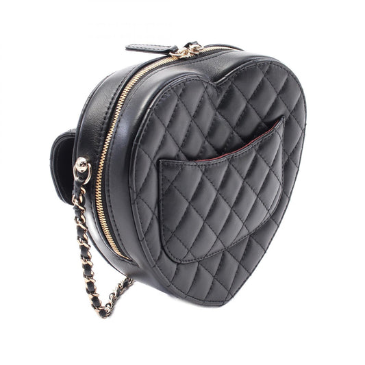Chanel Matelasse Heart Lambskin Shoulder Bag AS3191