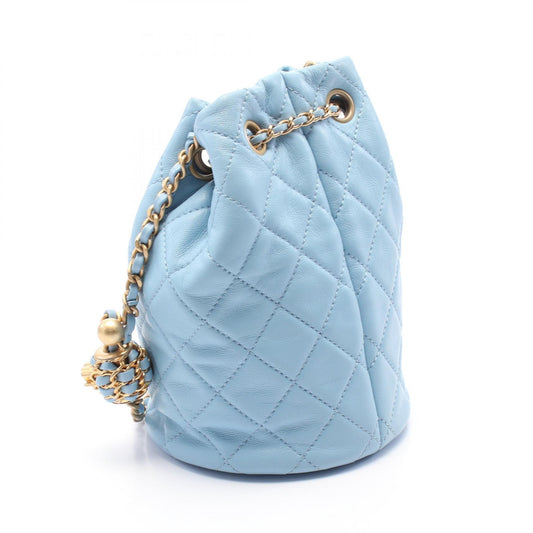 Chanel Matelasse Leather Bucket Shoulder Bag