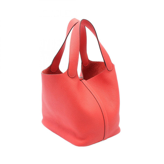 Hermes Picotin Lock MM Handbag Red