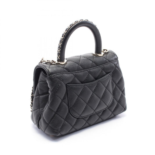Chanel Coco Handle XXS Top Handle Bag Black