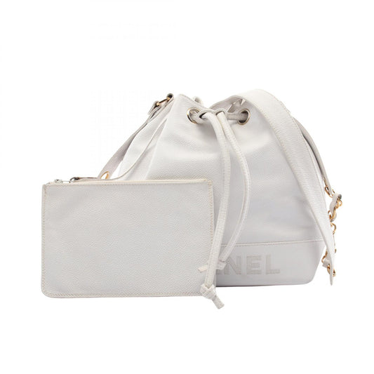 Chanel Caviar Skin Shoulder Bag