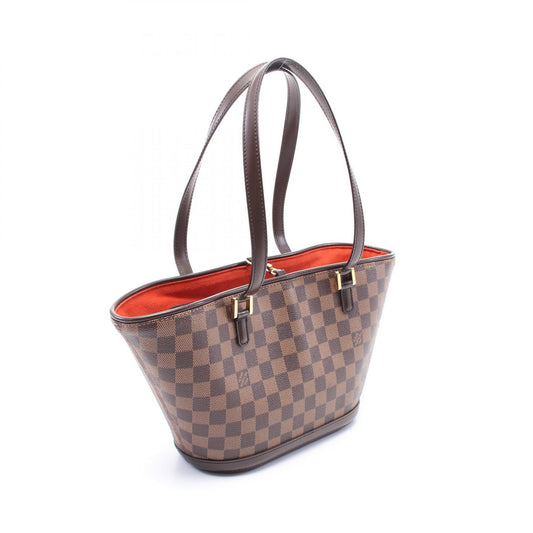 Louis Vuitton Damier Canvas Leather Manosque PM Tote