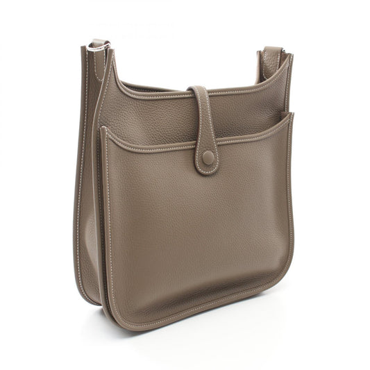 Hermes Evelyne 3 PM Shoulder Bag Brown