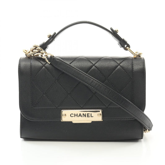 Chanel Leather Matelasse Shoulder Bag