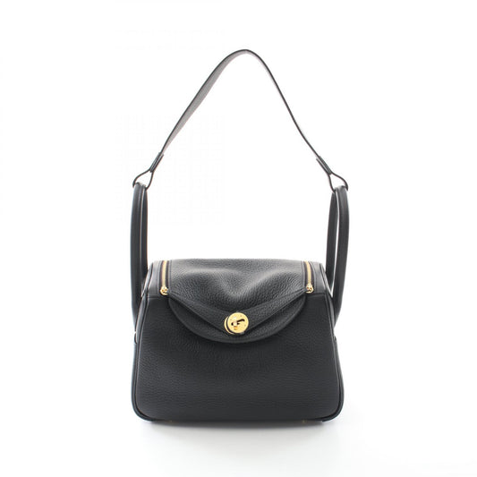 Hermes Lindy 26 Shoulder Bag Black