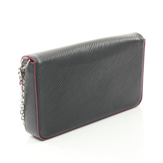 Louis Vuitton Pochette Felicie Epi Noir Hot Pink Bag