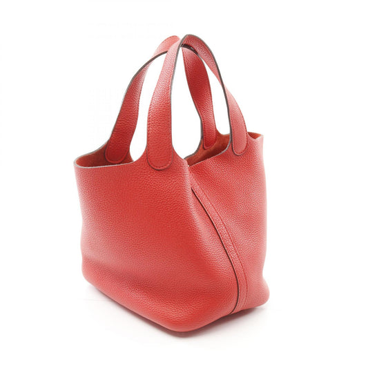 Hermes Picotin Lock PM Handbag Red