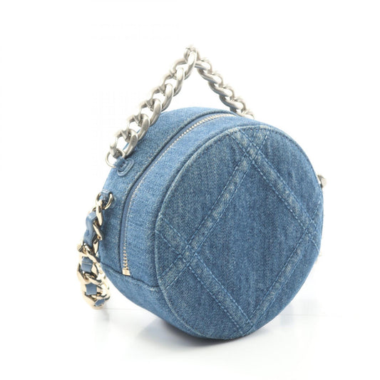 Chanel 19 Denim Leather Shoulder Bag AP0945